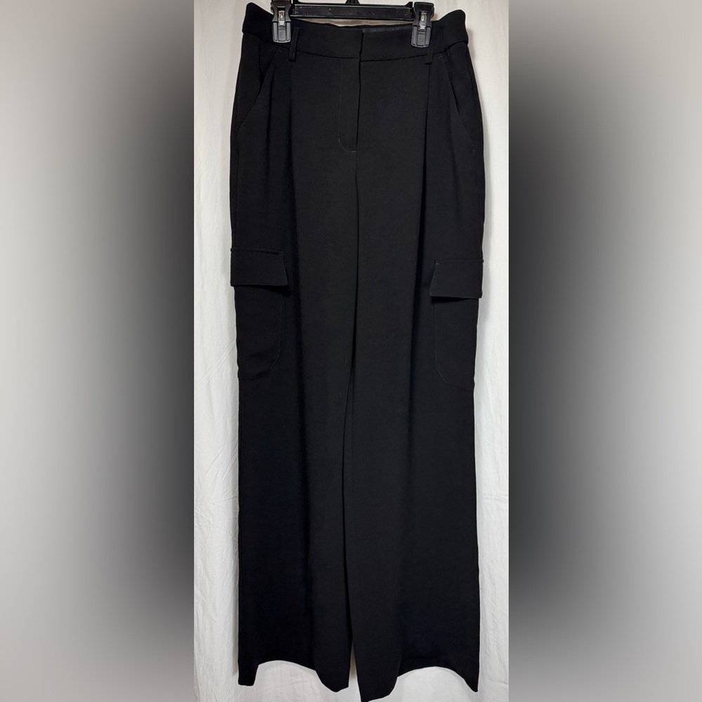 EXPRESS High-Waist Cargo Trousers - Picture 2 of 6